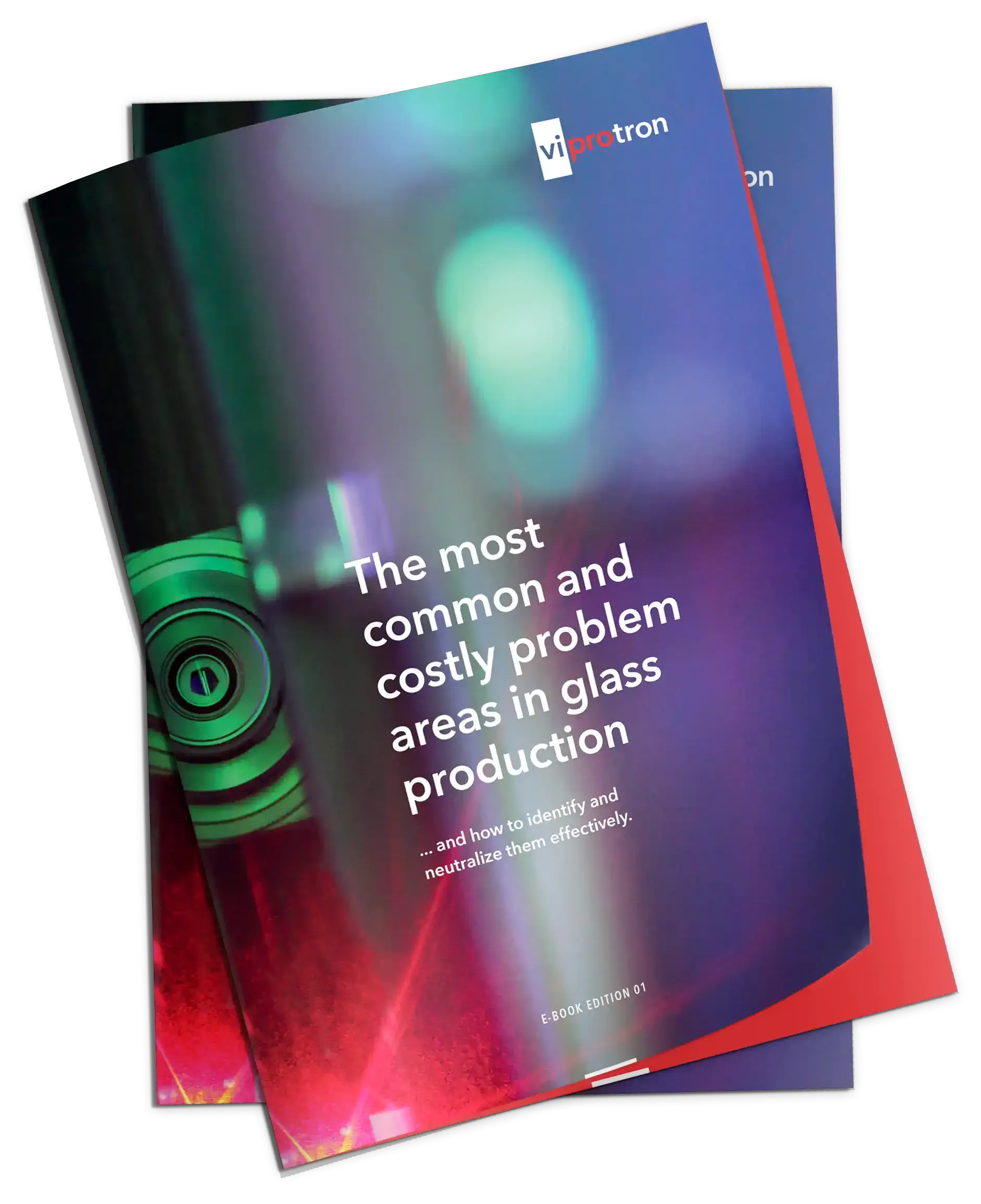 Image of eBook with title the most common and costly problem areas in glass production